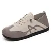Sapatos de Mãe de Malha Leve para Primavera, Sola Macia, Respiráveis e Antiderrapantes, Sapatos para Caminhada para Pessoas de Meia-Idade e Idosos, Confortáveis e Leves, Sapatos Casuais para Exercícios Matinais Diários