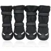 Zapatos Antideslizantes para Perros, Protectores de Patas Cómodos y Seguros, Adecuados para Caminar, Senderismo y Viajes de Invierno