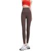 Pantalones de tiburón para mujer estilo 2026, sensación de segunda piel, leggings cropped de cintura alta para primavera y verano, pantalones de yoga finos, pantalones con sensación de segunda piel