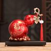 Novos Enfeites de Cabacinha Estilo Chinês para Sala de Estar de Casa Presente Criativo para Casa Nova Inauguração Estudo Entrada Bar Decorações de Mesa