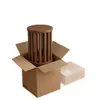 Banqueta de Madeira Maciça para Uso Doméstico, Empilhável com Rodas, Banqueta Empilhável com Armazenamento, Banqueta Reserva para Convidados, Banqueta Redonda Estilo Chinês Novo