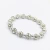 Pulseira de prata Miao estilo étnico pulseira de prata imitação prata antiga pulseira de prata antiga Buda sorridente Sakyamuni corajoso correndo Jianghu joias mais vendidas atacado