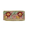 Bordado de Renda com 4cm de Largura Acessórios de Renda para Roupas Infantis Estilo Étnico Lantejoulas Roupas Estilo Chinês Acessórios para Decote DIY Feito à Mão