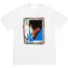 Camiseta Malcolm X 25Ss Marca Trendy Europea y Americana Foto de Personaje Camiseta de Manga Corta Algodón Puro para Hombre y Mujer Manga Media Pareja