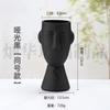 Vaso de Vidro Moderno Simples com Rosto Humano Personalizado para Sala de Estar Decorações Criativas para Bancada Flores e Plantas Verdes Hidropônicas