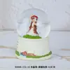 Enfeite de resina de bola de cristal de Xinjiang, souvenir de atração turística cultural e criativa da tendência nacional, bola de cristal de presente de aniversário de barraca de rua
