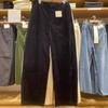 Pantalones Largos de Pana con Silueta para Mujer Colaboración Japonesa Pantalones de Pierna Ancha Scimitar Sickle 25 Otoño Invierno Nuevo Estilo 479663