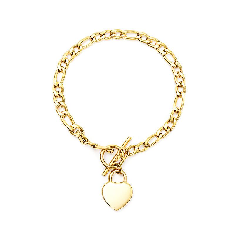 Stainless steel love necklace
