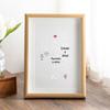 É difícil aprender caligrafia inspiradora DIY8 polegada set-up moldura para enviar namoradas warm-up photo frame novo presente de estilo chinês para amigos