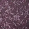 Tela Nueva de Jacquard Fino Patrón de Plantas con Ramas y Hojas Florales Oscuras Tela Clásica Retro para Ropa Decoración del Hogar