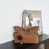 Bolsa Feminina Melanoid com Fivela Retro 2026 Nova Grande Capacidade Fosca de Ombro Único Bolsa Tote Simples para o Dia a Dia