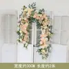 Nueva Fila Larga de Flores Colgantes Estilo Ins Floristería Pantalla de Flores de Escritorio Decoración de Pared de Fondo Flor de Seda