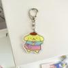 Llavero Tienda de 2 Yuanes Dibujo Animado Colgante Lindo Mochila Escolar Colgante Acrílico Regalo para Estudiante Pequeño Regalo