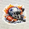 Parches de fútbol americano transfronterizos, llaveros deportivos DIY personalizados de moda, parches acrílicos