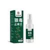 Spray Anti-Coceira Wolf Poison para Coceira na Parte Interna da Coxa, Spray Aliviador de Coceira na Pele, Será Vendido em Barracas de Rua e Disponível para Dropshipping em Transmissões Ao Vivo de E-commerce