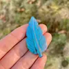 Labradorita natural de alto brillo pequeña margarita girasol Ankh pieza tallada piedra en bruto piedra lunar accesorio DIY colgante