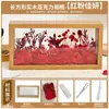Presentes para a Temporada de Volta às Aulas Cesta de Bambu Tecido Porta-Retrato de Planta Verde Micro Paisagem Pintura com Musgo Preservado Pacote de Material DIY Feito à Mão Pintura com Moldura de Bambu