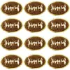 Nuevos en Fábrica Pegatinas de Tela para Voleibol con Borde Dorado Spot Pegatinas para Planchar Ropa DIY Parche Bordado Pegatinas Pegatinas de Tela Creativas para Coser