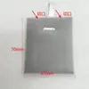 Se puede usar para varios forros de colgantes, bases de pulseras, bases de collares, almohadillas para ranuras de tarjetas, núcleos de anillos, pendientes de botón, almohadillas para pendientes