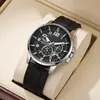 1 pieza - Reloj de Pulsera de Moda para Hombre Lujoso Original Reloj para Hombre Correa de Silicona Deportivo Cuarzo Reloj Masculino Regalo
