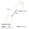 Pulsera Taina Transfronteriza Europea y Americana de Oro de 18 Quilates Incrustada con Diamantes, Lujo Ligero y Sensación de Alta Gama, Joyería Más Vendida en Amazon para Mujeres al por Mayor