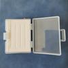 Egret Fly Luya Caja de Cebo Falso Pequeña Mediana y Grande Caja de Anzuelos Impermeable Acrílico de Doble Cara Caja para Moscas Venta al por Mayor
