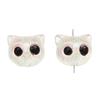 Cuentas de Animales de Dibujos Animados de Acrílico Gato Cuentas Pequeñas de León con Agujeros Rectos Accesorios para Pulseras DIY Certificado de Seguridad Infantil
