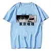 Camiseta de Verano para Mujer de Manga Corta, Estilo Europeo y Americano, Cuello Redondo, Estampado de Pascua, Holgada