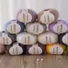Fio de lã mohair ultrafino sul-africano para tricô manual de xales, mistura de caxemira, novelo de fio fino de pelo longo, fio fino para suéter