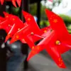 Decoración del Día Nacional Bandera Roja de Cinco Estrellas Molinillo de Viento Impermeable para Exteriores Centro Comercial Escuela Lugar Escénico Escena de Evento Atmósfera Baoshishi