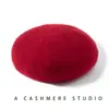 Gorro de Cachemira 100% Pura de Moda Británica para Mujer, Boina Engrosada, Gorro de Artista Cálido Tejido para Otoño e Invierno