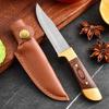 Cuchillo deshuesador, Cuchillo para cordero, Cuchillo para carne de mano de acero inoxidable, Cuchillo especial portátil para fruta para exteriores, Cuchillo de cocina para el hogar