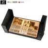 Cubiertos de Acero Inoxidable Transfronterizo de Amazon Cuchillo y Tenedor 1010 Cuchillo, Tenedor y Cuchara de Estilo Occidental Juego de 24 Piezas Cuchillo y Tenedor para Carne Caja de Regalo