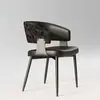 Cadeira de Design Retrô para Sala de Estar, Cadeira Minimalista Moderna para Uso Doméstico, Cadeira para Mesa de Jantar de Quarto de Hotel, Banco para Restaurante