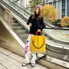 Bolso Tote de Hombro para Llevar a Mano, Estilo Nuevo, para Hombres y Mujeres, Marca de Moda de Color Contrastante, Ligero, Gran Capacidad, Portátil bajo el Brazo, Bolso para Viajes Diarios