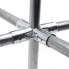 Accesorios para Tuberías de Acero Inoxidable de 20/25/32 mm Uniones de Colgador Acero Galvanizado Estanterías para Invernaderos Clip para Tubería Redonda Hebilla para Lámina