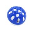 Juguete para gato sonido campana bola plástico hueco bola doble color juguetes interactivos para gato suministros para mascotas en stock venta al por mayor