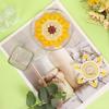 Molde de Pegamento DIY Posavasos Mandala Posavasos Mandala Patrón de Flor de Silicona Molde Espejo Venta Caliente de Amazon