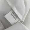 Marca de Nicho Coreana! 2026 Treze Linhas R*S Novo Estilo Super Emagrecedor Elástico Versátil Simples Camiseta de Manga Curta para Mulheres