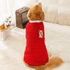 Outono e Inverno Novo Colete de Lã para Cachorro Grande Médio e Grande Golden Retriever Samoieda Duas Pernas Acolchoado de Algodão para Animais de Estimação Roupas para Cães Grandes