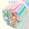 Pacote de Material para Bouquet de Varetas Torcidas Feito à Mão DIY Veludo Criptografado Zinco Especial Macaron Cor Mista Tiras de Lã Vareta Torcida Atacado