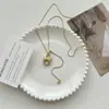 Estilo Ins Coreano Design de Nicho Pingente de Nariz de Porco Estéreo Colar Longo Corda Preta Corrente de Suéter Ajustável
