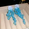 Vibe de Férias de Primavera e Verão Brincos de Concha Estilo Francês em Cores Lindas para Mulheres, Luxo Leve com Sensação de Alta Qualidade, Brincos de Tarraxa Nichados com Temperamento de Fada