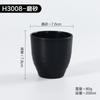 Vaso de agua de plástico de melamina de color para restaurante, catering, té, hotel, olla caliente, comercial, para el hogar, anti-escaldaduras, resistente a caídas.