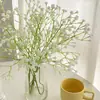 Gipsofila de Simulación Flor Preservada Tacto PU Gipsofila Ramo Atado a Mano Decoración de Boda Flor Artificial Venta al por Mayor