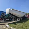 Semirreboque Tanque de Cimento a Granel de 6 Eixos Caminhão Tanque de Pó de 40/52 Metros Cúbicos para Transporte de Material em Pó de Baixa Densidade Vendas Transfronteiriças