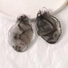 Zhen Tu Estilo Hong Kong Retro Tinta Lavada Degradado Piezas Irregulares Perforadas Accesorios de Resina DIY para Pendientes, Accesorios para el Cabello y Materiales para Fundas de Teléfono