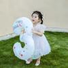 Globos Digitales de Película de Aluminio Blanco Estilo Ins de 32 pulgadas Fiesta de Cumpleaños para Niños Utilería para Fotos al Aire Libre Diseño de Escena