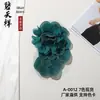 Moda Transfronteriza Hecho a Mano Parches de Tela de Flores Plegadas Accesorios Decorativos de Tres Capas con Cuentas Vestido Suéter para Mujer Flores Tridimensionales