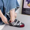 Zapatillas de entrenamiento alemanas para mujer con hebilla de bloques de color retro, nuevas zapatillas deportivas casuales ligeras estilo universitario de otoño 2026, zapatillas Forrest Gump